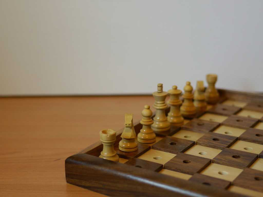 13.20 wooden chess for blind people