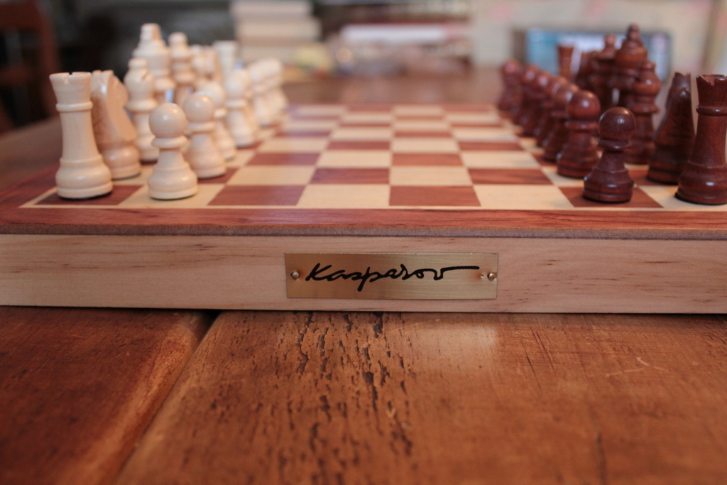 Kasparov Hand Made International Master Chess Set 14 inches Square