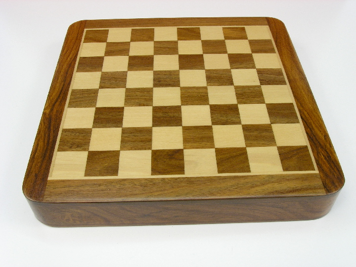 12 INCH MAGNETIC WOOD FOLDING CHESS SET