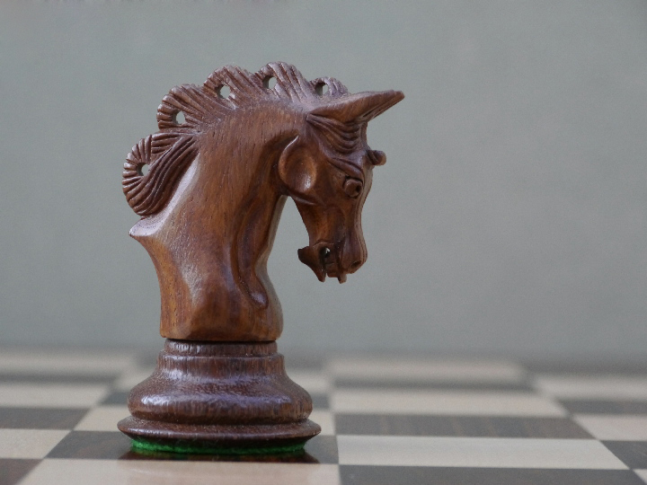 The Mayfield Ebonized Triple Weighted Chess Pieces - ChessBaron Chess Sets  USA - Call (213) 325 6540