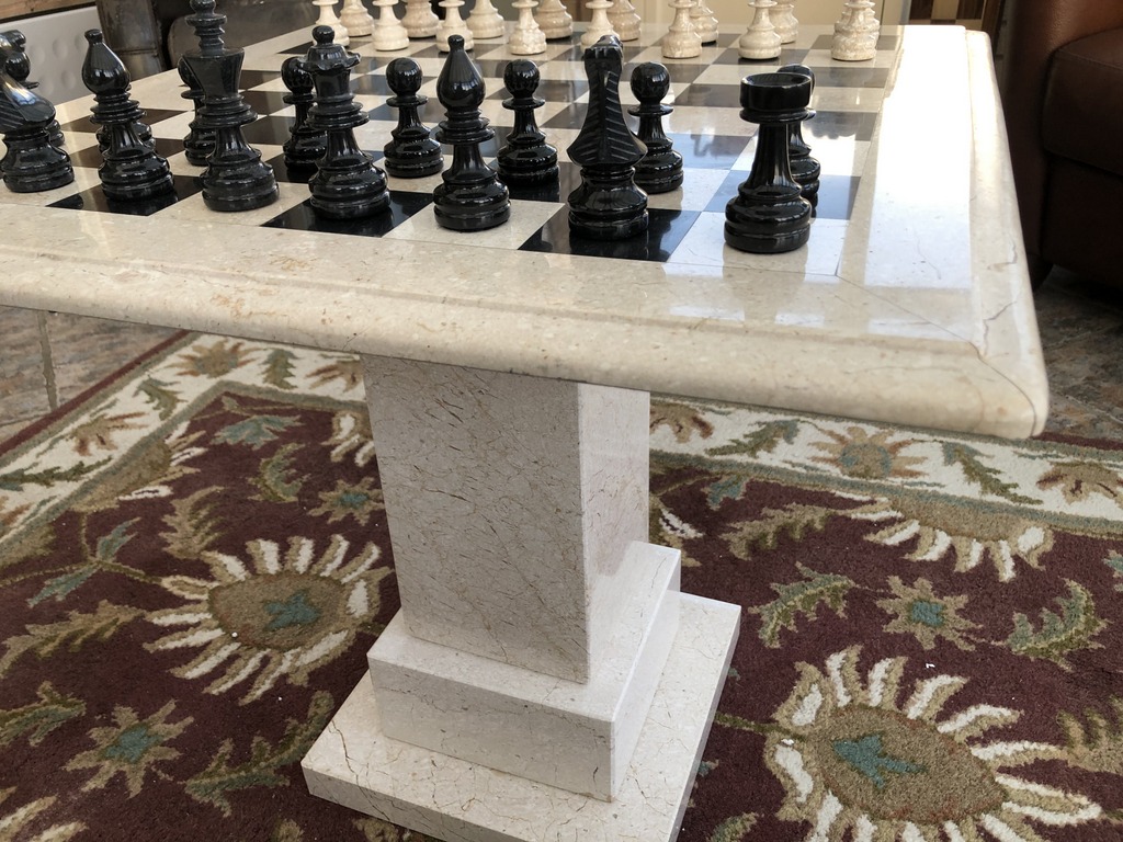 Ebony Chess Board with 2.4in Squares - ChessBaron Chess Sets USA - Call  (213) 325 6540