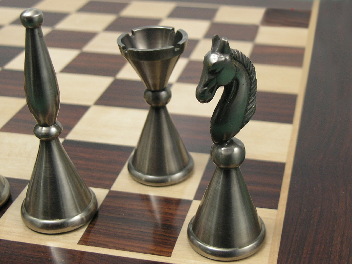 Cooper and steel Chess pieces. - Chess Forums 