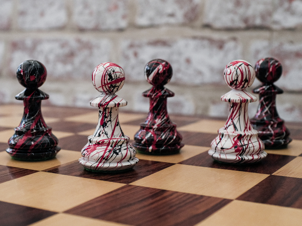 Medium 3 Player Chess Set - #163 - George & Co.