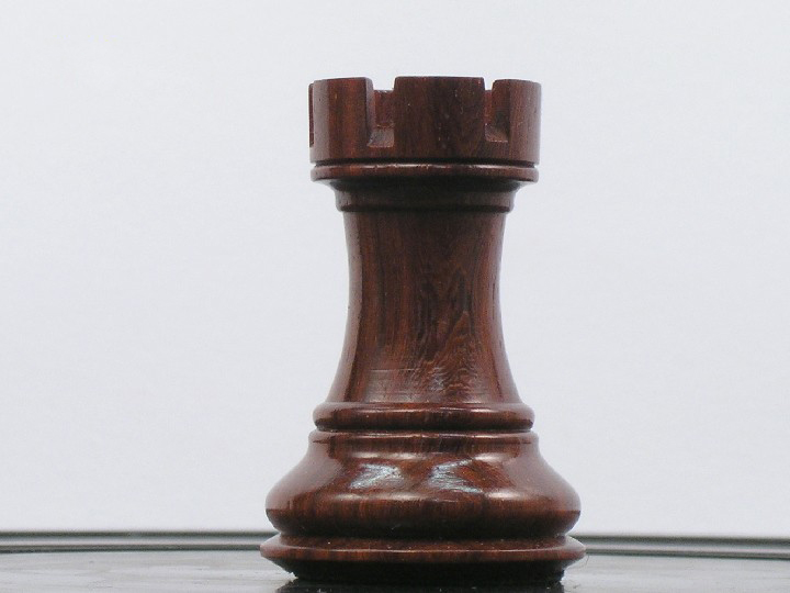 Margaret Anne Knight Staunton 3 inch King - Bud Rosewood
