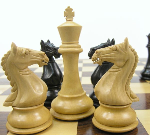 4 Fierce Knight Staunton Chess Set Chess Pieces Only 