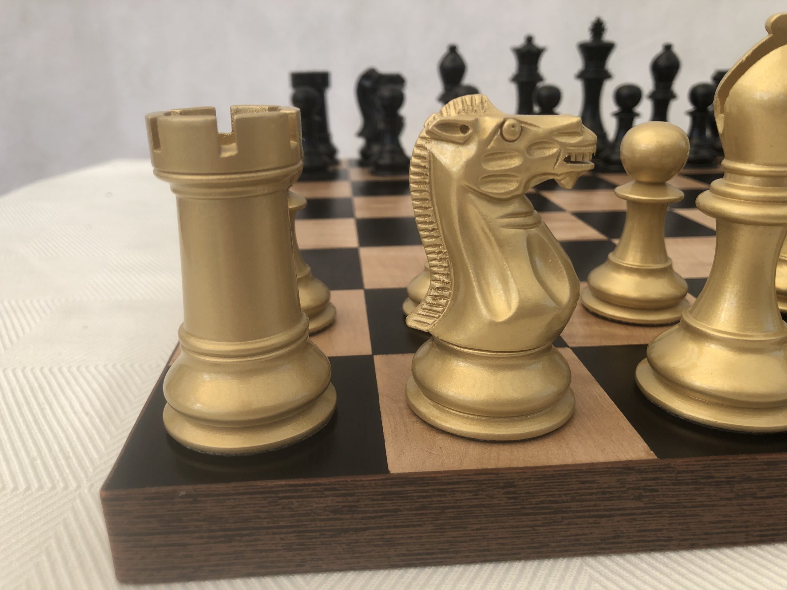 Black & Gold Chess Set Trio (50% OFF)