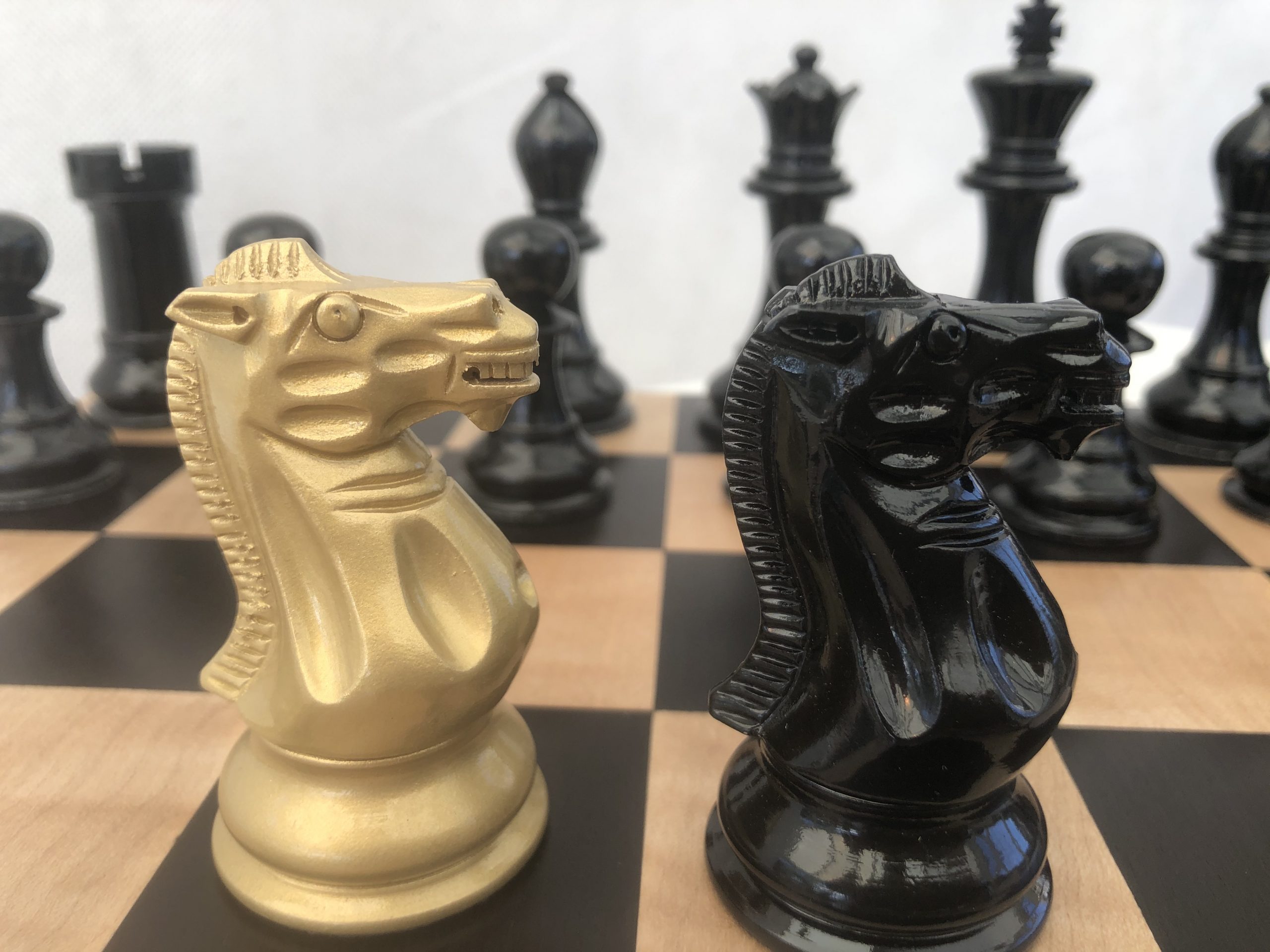 Black & Gold Chess Set Trio (50% OFF)