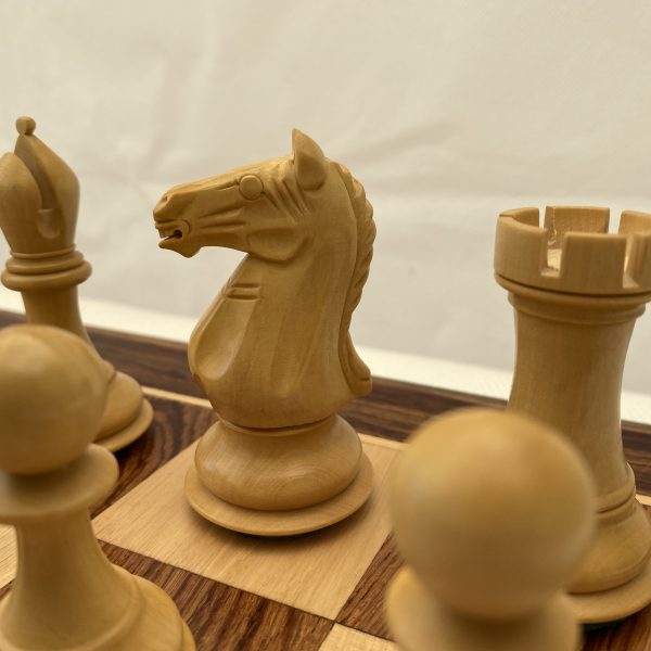 The Arabian - Triple Weighted Ebony Chess Pieces - ChessBaron Chess Sets  USA - Call (213) 325 6540