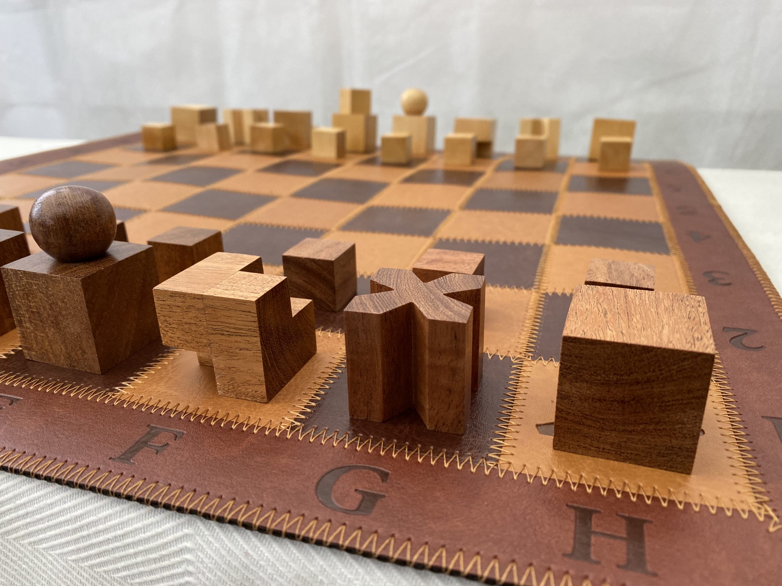 3 3/4 French Series Wood Chess Pieces - Acacia – Chess House