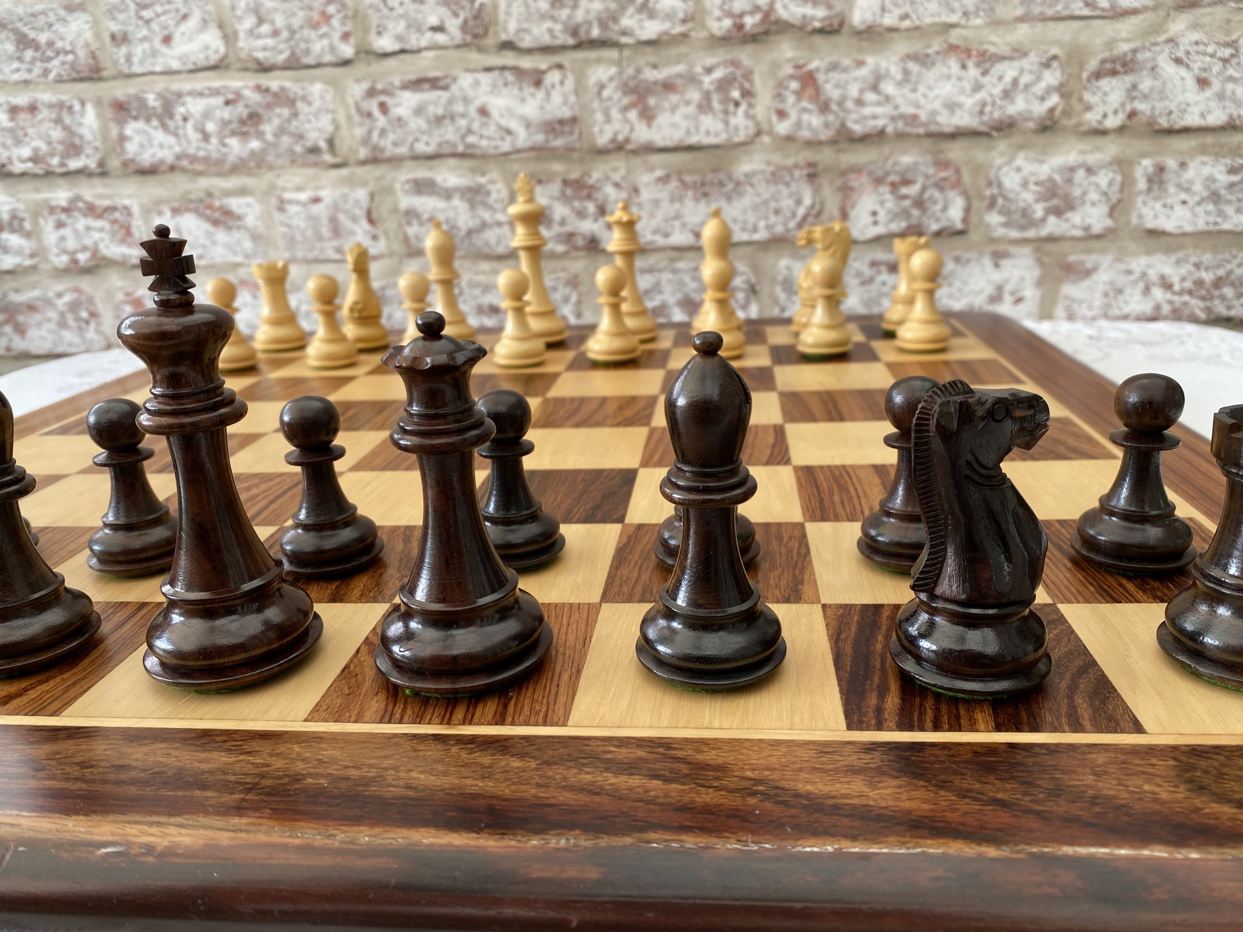 Boris Spassky Rosewood Chess Set