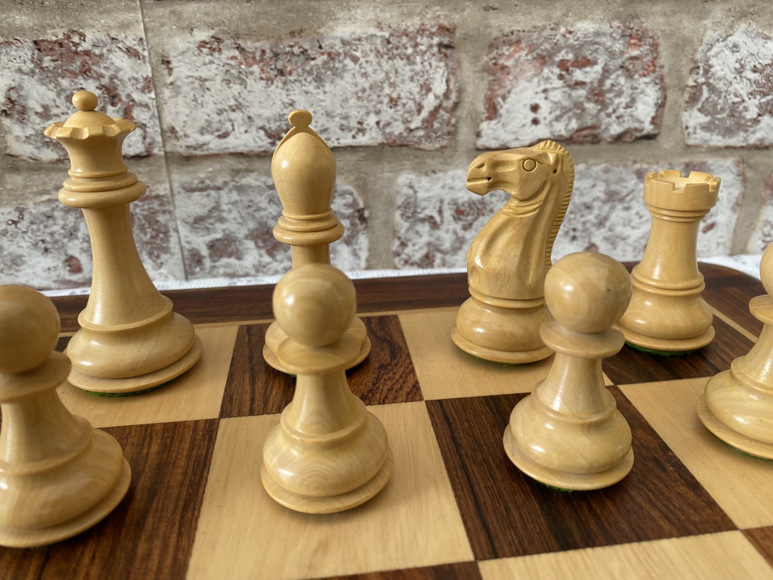 Boris Spassky Rosewood Chess Set