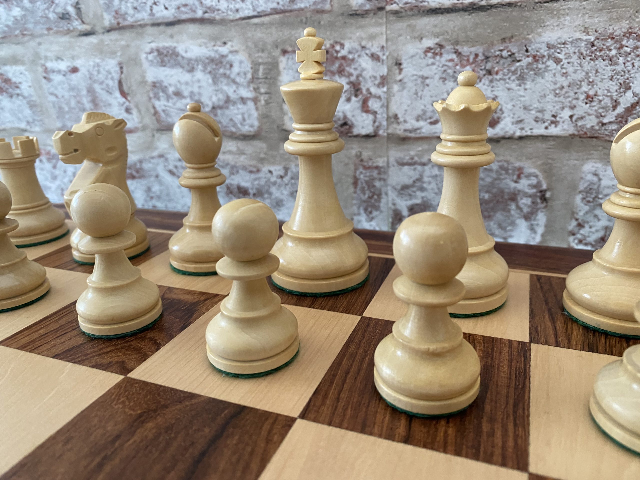 Travel Chess Set, Full Grain Leather