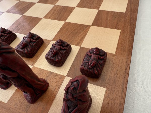 Nativity Chess Pieces – Biblical Chess Set with Joseph, Mary, and Jesus