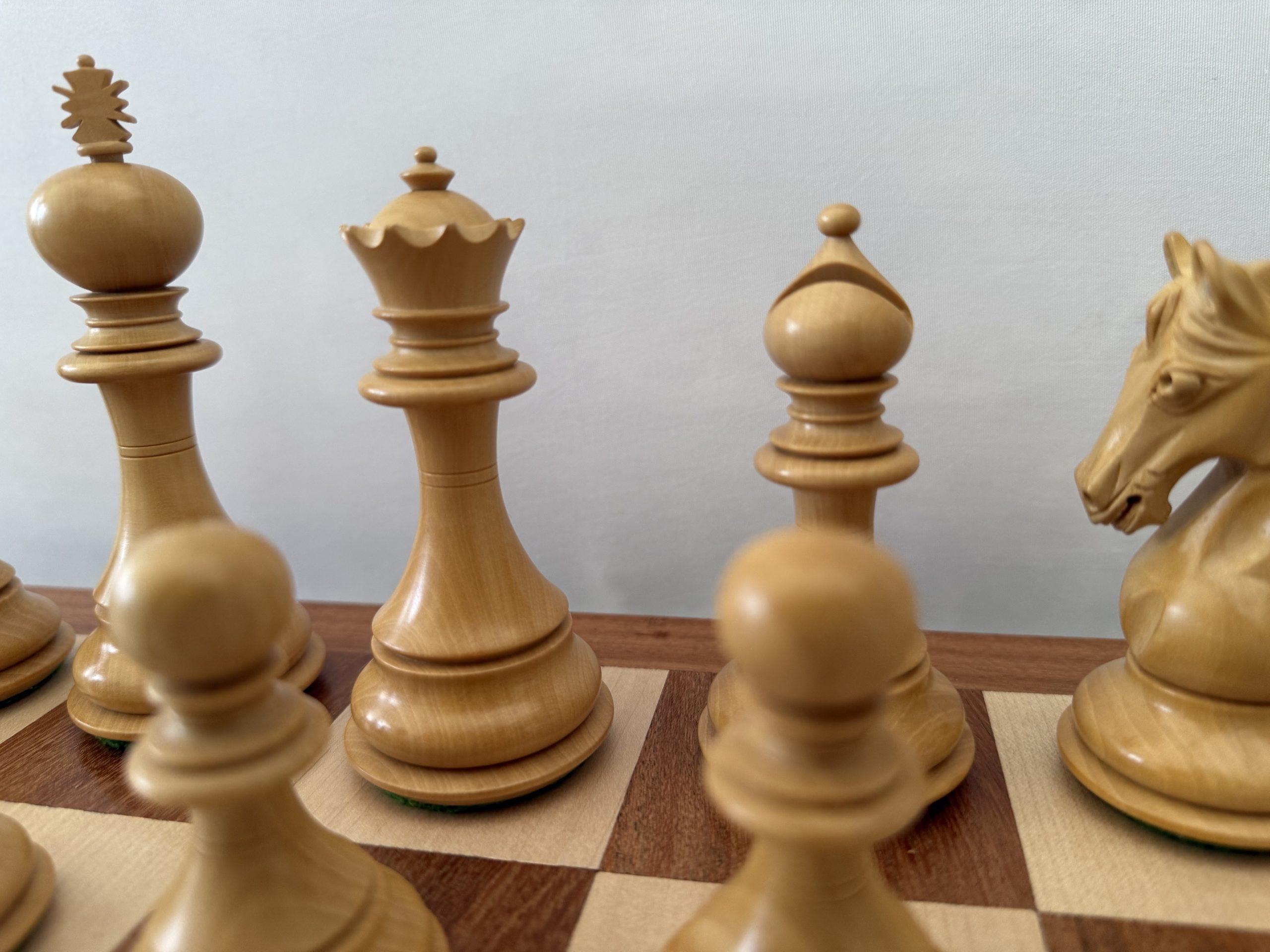 The Sarajevo Bud Rosewood Chess Pieces