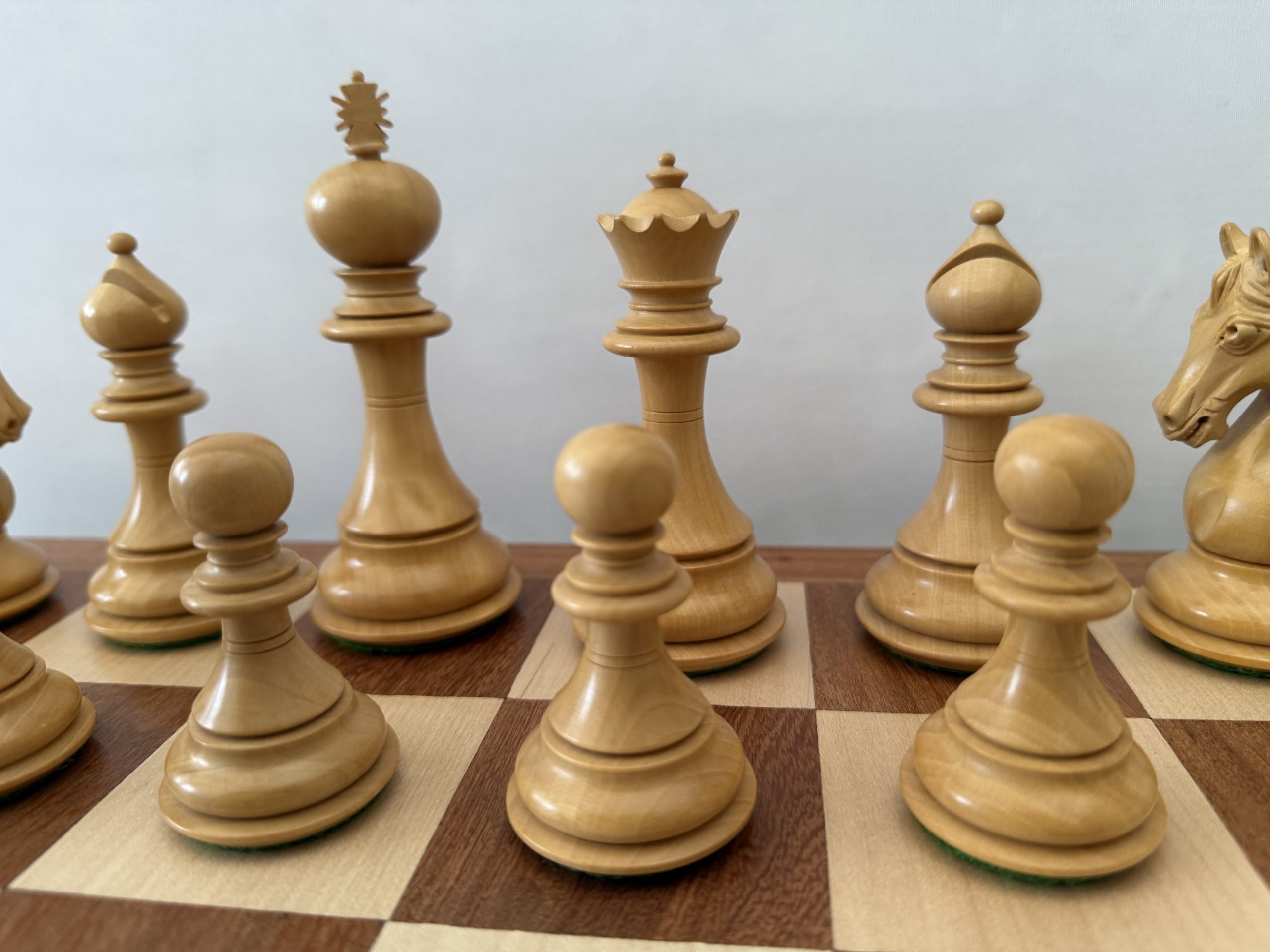 The Sarajevo Bud Rosewood Chess Pieces