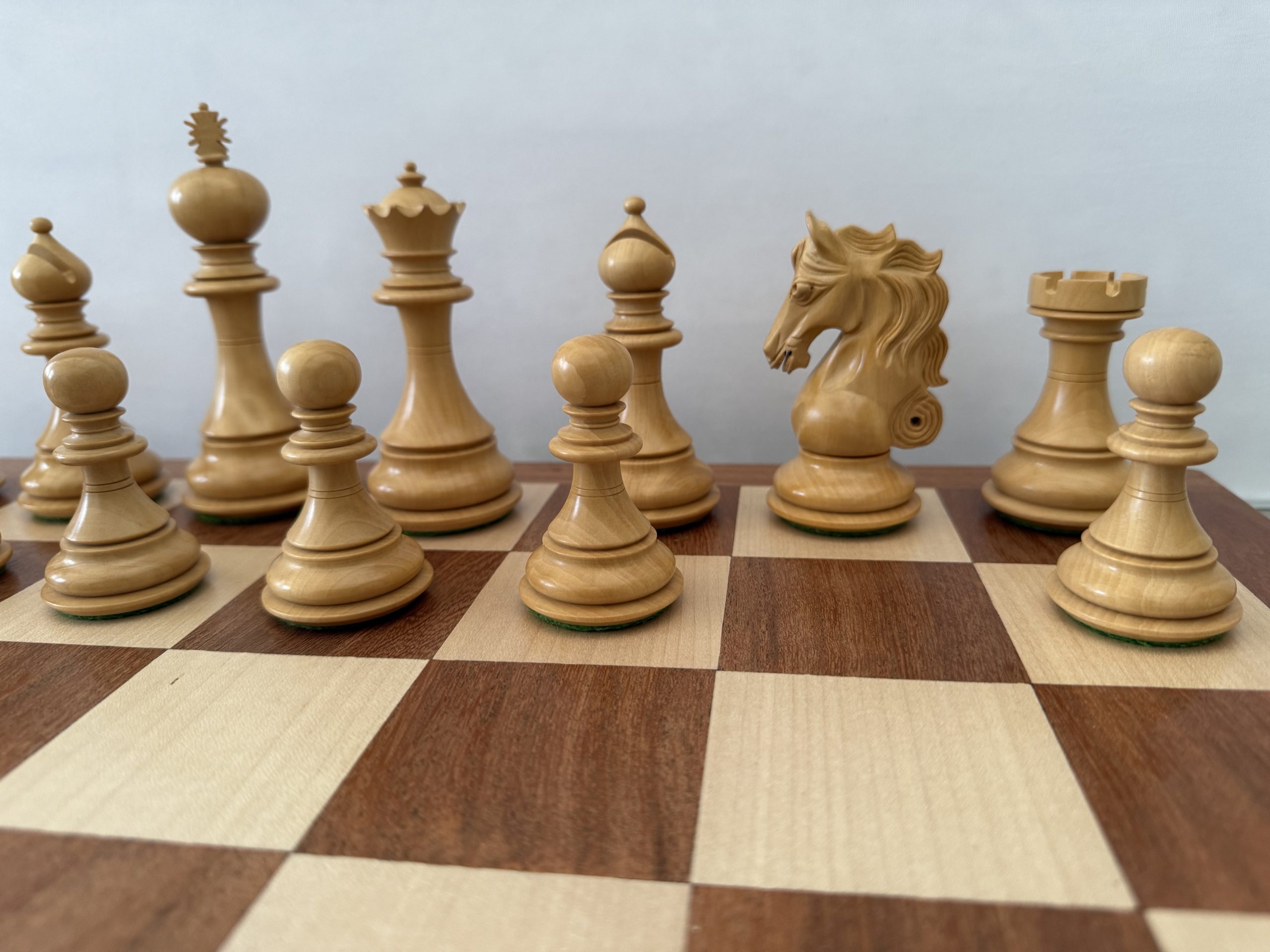 The Sarajevo Bud Rosewood Chess Pieces