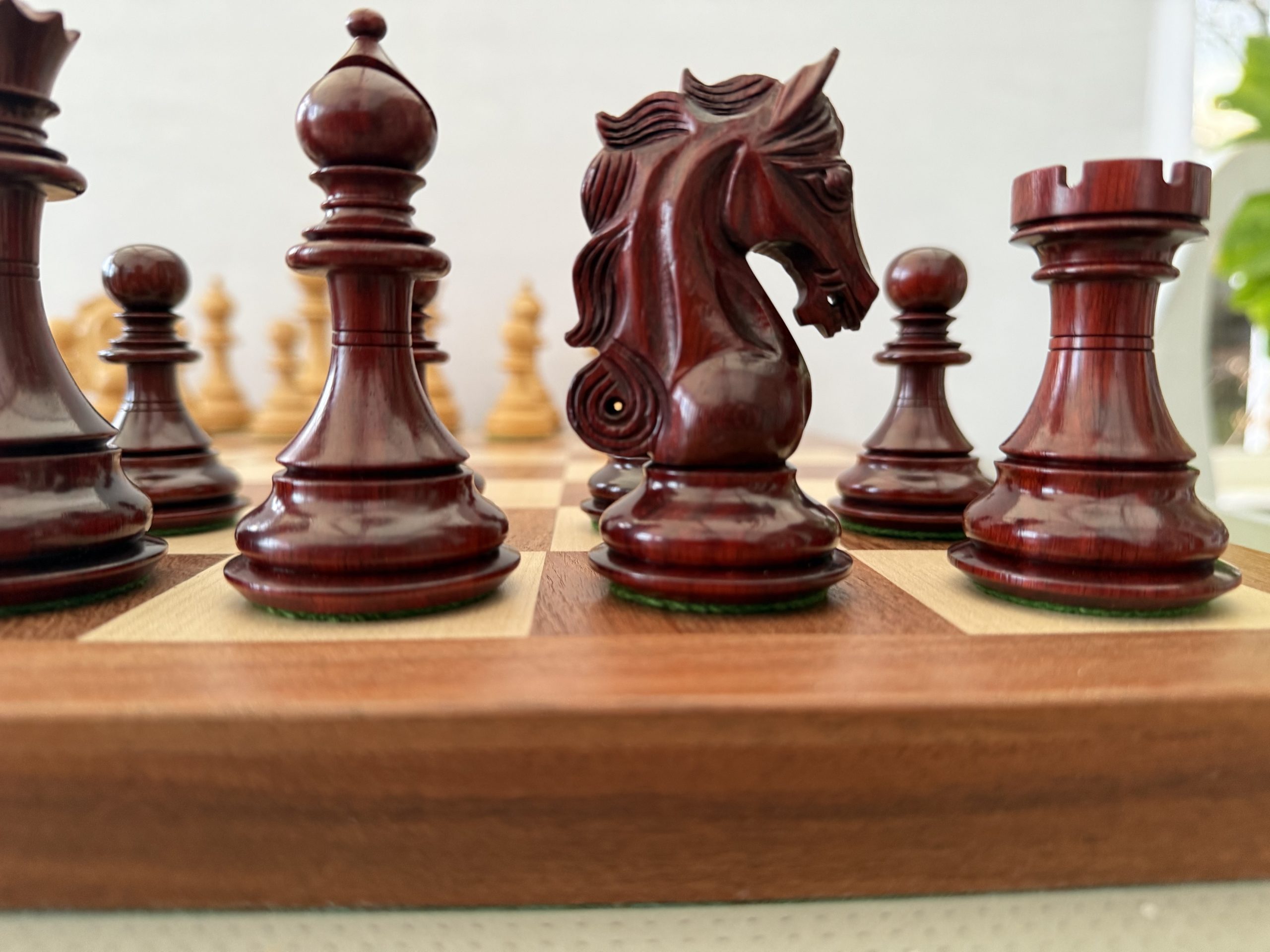 The Sarajevo Bud Rosewood Chess Pieces
