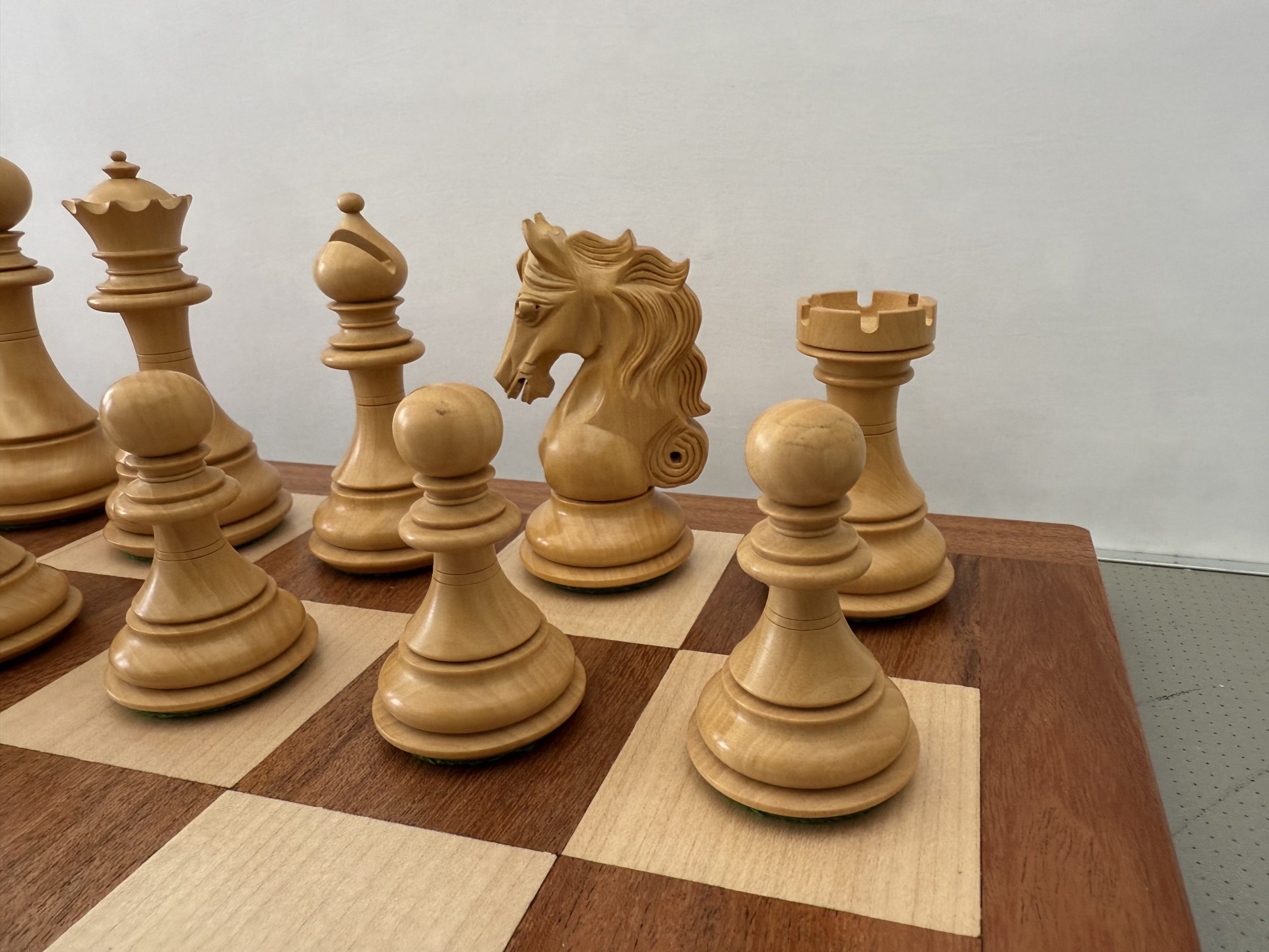 The Sarajevo Bud Rosewood Chess Pieces